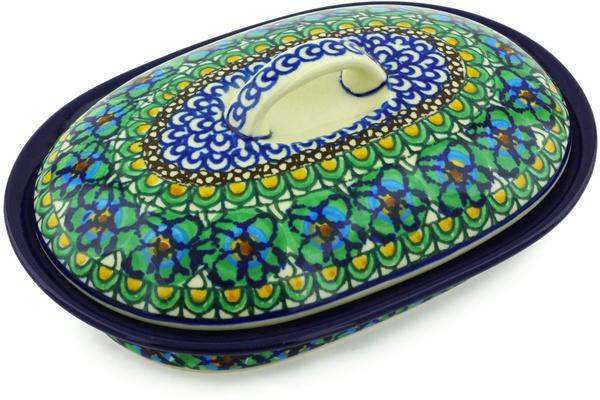 Bakers | Ceramika Artystyczna Baker with Cover 8" Mardi Gras UNIKAT Bakers Bakers