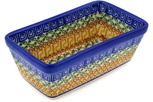 Bakers | Ceramika Artystyczna Mini loaf pan Grecian Sea Bakers Bakers