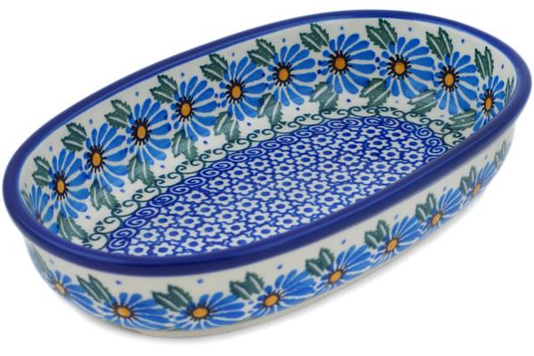 Bakers | Ceramika Artystyczna Oval Baker 8" Morning Daisy Bakers Bakers