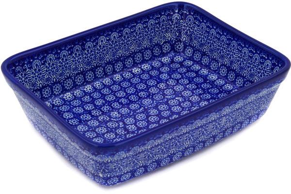 Bakers | Ceramika Artystyczna Rectangular Baker 10" Winter Frost Bakers Bakers