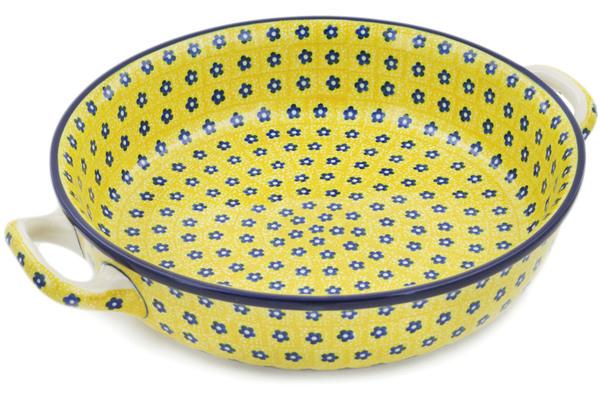 Bakers | Ceramika Artystyczna Round Baker with Handles 10-inch Medium Sunshine Bakers Bakers