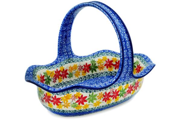 Baskets | Ceramika Artystyczna Basket with Handle 11" Fall Vibes Baskets Baskets