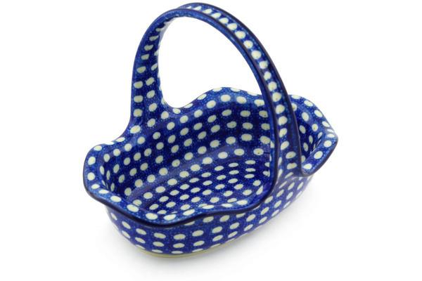 Baskets | Ceramika Artystyczna Basket with Handle 8" Stepping Stones Baskets Baskets