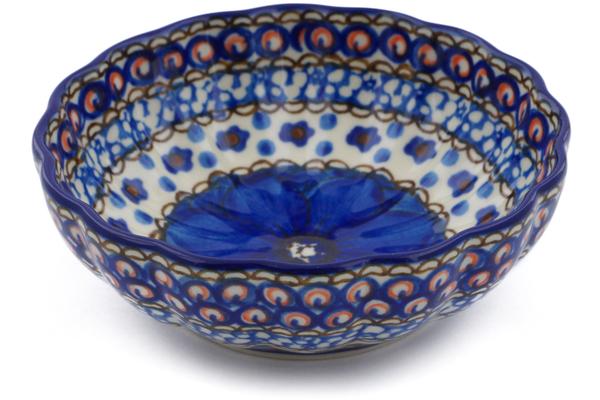 Bowls | Ceramika Artystyczna Bowl 5" Cobalt Poppies UNIKAT Bowls Bowls