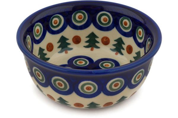 Bowls | Ceramika Artystyczna Bowl 5" Cranberries And Evergree Bowls Bowls