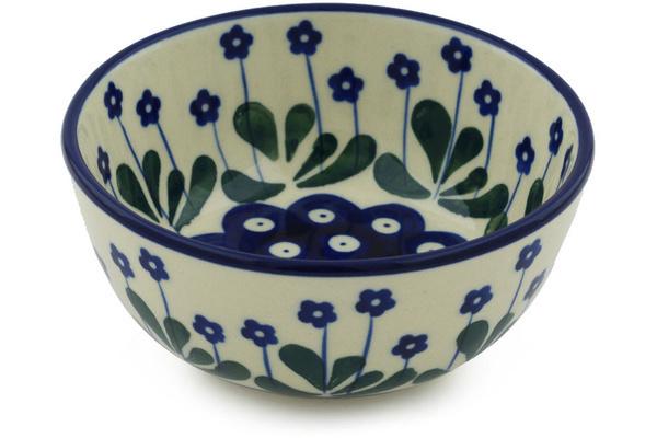 Bowls | Ceramika Artystyczna Bowl 5" Forget-me-not Peacock Bowls Bowls