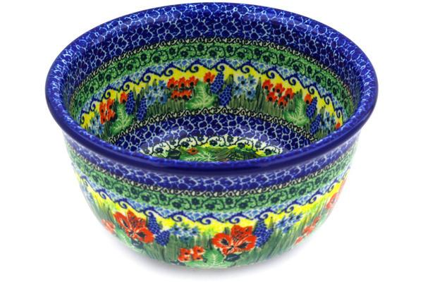 Bowls | Ceramika Artystyczna Bowl 8" Blue Monarch Garden UNIKAT Bowls Bowls