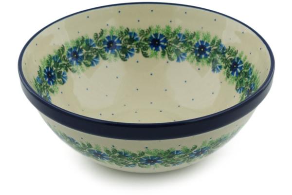 Bowls | Ceramika Artystyczna Bowl 9" Blue Bell Wreath Bowls Bowls