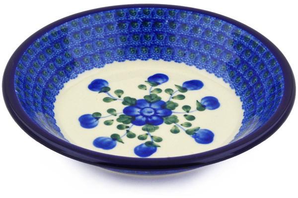 Bowls | Ceramika Artystyczna Pasta Bowl 8" Blue Poppies Bowls Bowls