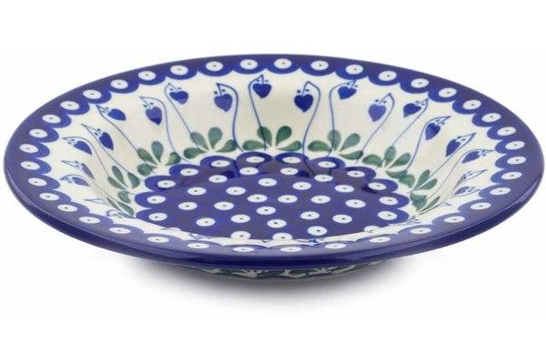 Bowls | Ceramika Artystyczna Pasta Bowl 9" Bleeding Heart Peacock Bowls Bowls