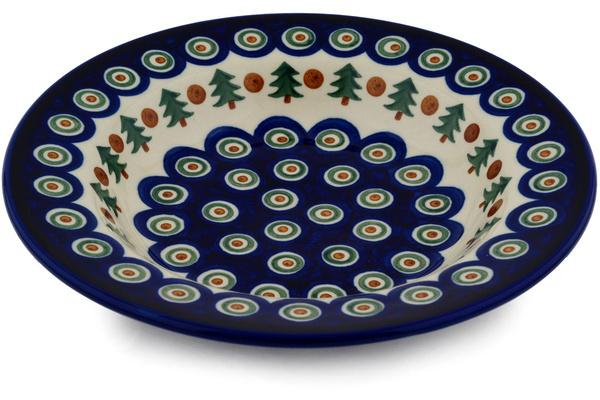 Bowls | Ceramika Artystyczna Pasta Bowl 9" Cranberries And Evergree Bowls Bowls