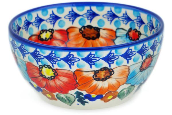 Bowls | Ceramika Bona Bowl 5" Bold Poppies Bowls Bowls