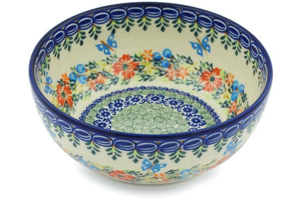 Bowls | Ceramika Bona Bowl 7" Ring Of Flowers UNIKAT Bowls Bowls