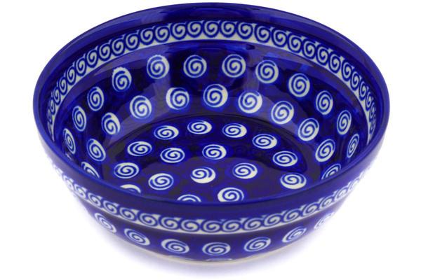 Bowls | Zaklady Ceramiczne Bowl 7" Cobalt Swirl Bowls Bowls