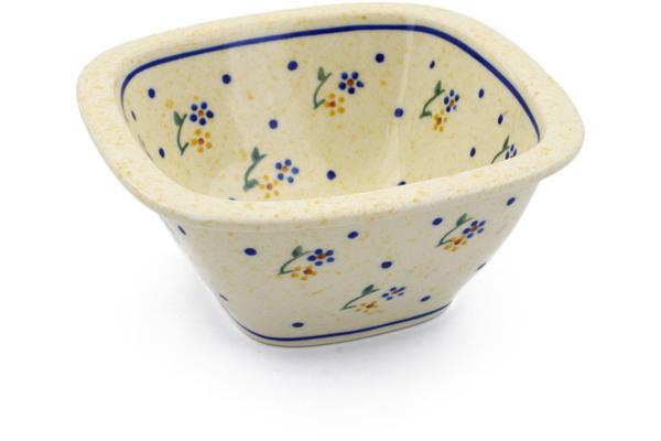 Bowls | Zaklady Ceramiczne Square Bowl 5" Country Meadow Bowls Bowls