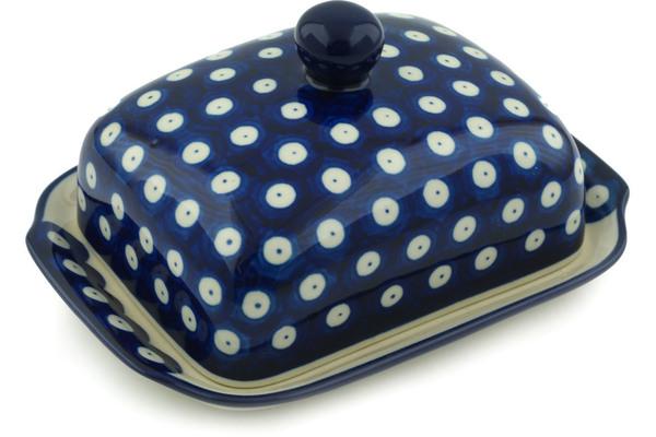 Butter Dishes | Ceramika Artystyczna Butter Dish 7" Blue Eyes Butter Dishes Butter Dishes