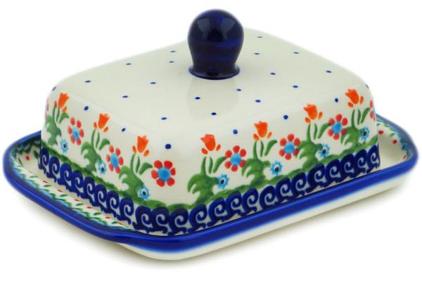 Butter Dishes | Ceramika Bona Butter Dish 7" Spring Flowers Butter Dishes Butter Dishes