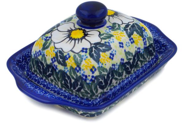 Butter Dishes | Ceramika Nina Butter Dish 8" Floral Fantasy Butter Dishes Butter Dishes