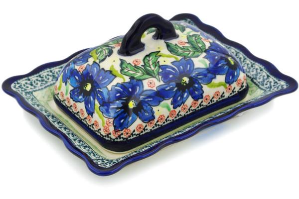 Butter Dishes | Zaklady Ceramiczne Butter Dish 7" Summer Splendor UNIKAT Butter Dishes Butter Dishes