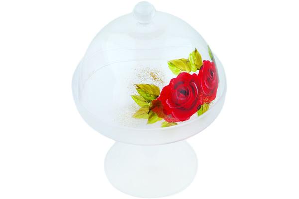 Cake Stands | Artland Cake Stand 9" Red Rose Cake Stands Artland