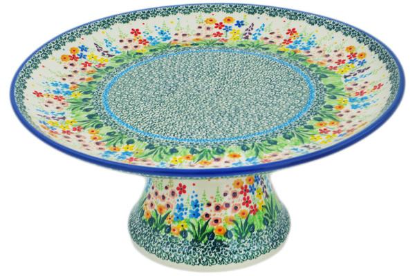 Cake Stands | Ceramika Artystyczna Cake Stand 12" Colors Of The Wind UNIKAT Cake Stands Cake Stands