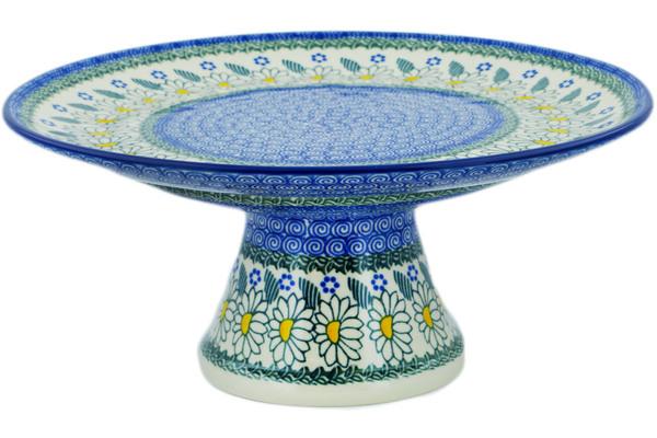 Cake Stands | Ceramika Artystyczna Cake Stand 12" Crazy Daisy Cake Stands Cake Stands