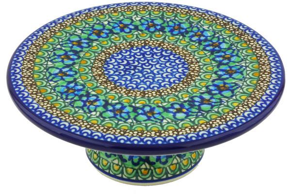 Cake Stands | Ceramika Artystyczna Cake Stand 8" Mardi Gras UNIKAT Cake Stands Cake Stands