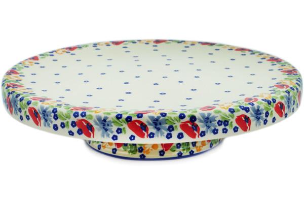 Cake Stands | Manufaktura Chip and Dip and Cake Stand Combo Flower Garden UNIKAT Cake Stands Cake Stands