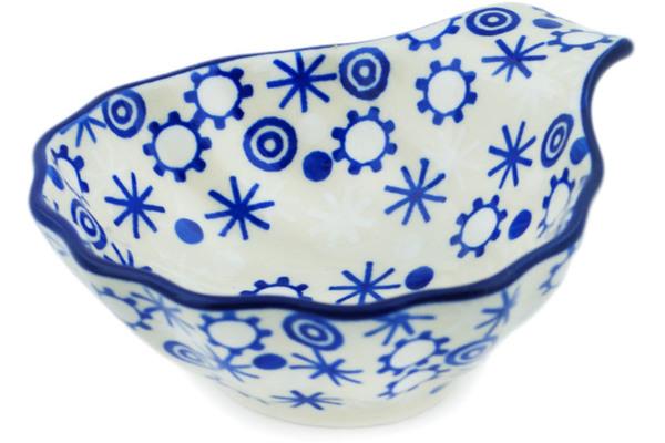 Condiment Dishes | Ceramika Artystyczna Condiment Dish 5" Twinkle In The Frost Condiment Dishes Ceramika Artystyczna