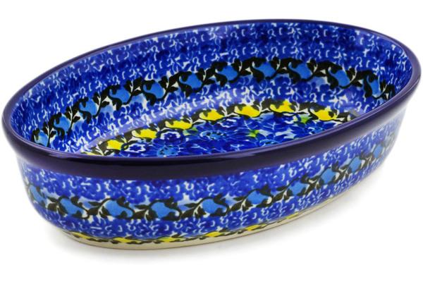 Condiment Dishes | Ceramika Artystyczna Condiment Dish 6" Deep Blue UNIKAT Condiment Dishes Ceramika Artystyczna