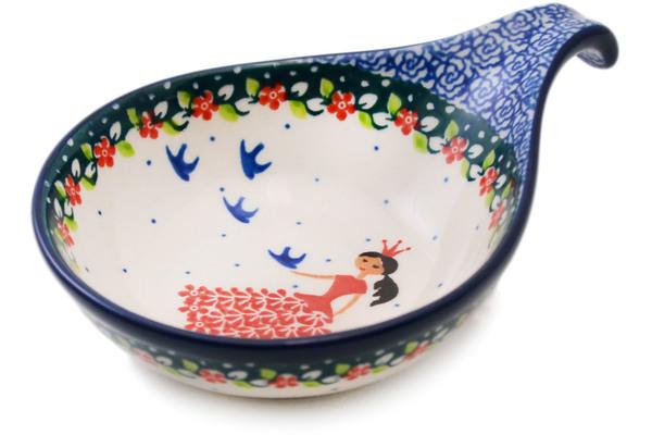 Condiment Dishes | Ceramika Artystyczna Condiment Dish 7" Bird Princess Condiment Dishes Ceramika Artystyczna