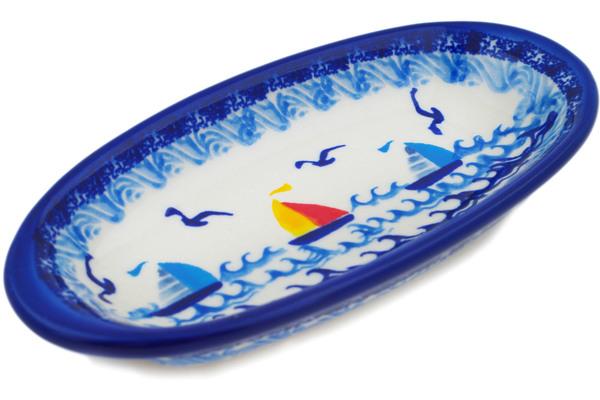 Condiment Dishes | Ceramika Bona Condiment Dish 6" Sailing Through Your Dreams Condiment Dishes Ceramika Bona