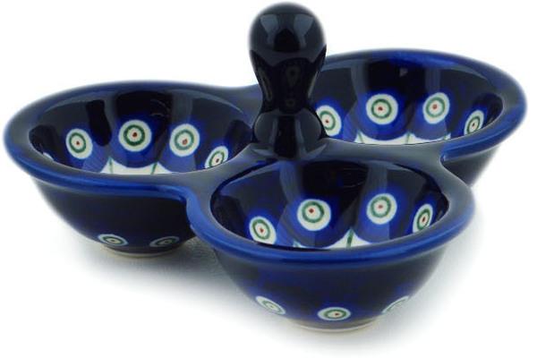 Condiment Dishes | Zaklady Ceramiczne Condiment Dish 5" Flowering Peacock Condiment Dishes Condiment Dishes