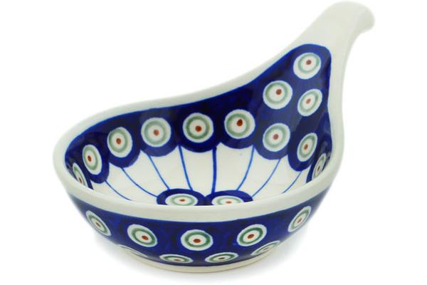 Condiment Dishes | Zaklady Ceramiczne Condiment Dish 7" Traditional Peacock Condiment Dishes Condiment Dishes