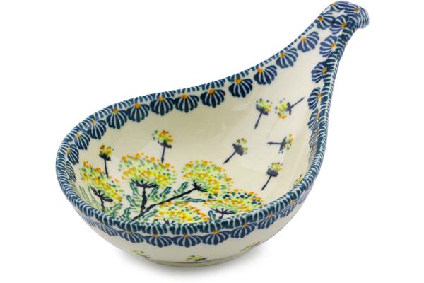 Condiment Dishes | Zaklady Ceramiczne Condiment Dish 7" Yellow Dandelions Condiment Dishes Condiment Dishes