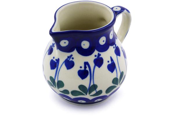 Creamers | Ceramika Artystyczna Creamer 7 oz Bleeding Heart Peacock Kitchen & Dining Ceramika Artystyczna