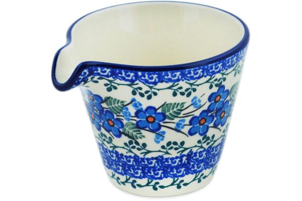 Creamers | Ceramika Artystyczna Creamer 8 oz Blue Blossom Creamers Ceramika Artystyczna