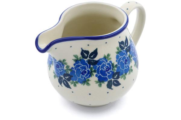 Creamers | Ceramika Artystyczna Creamer 8 oz Blue Rose Creamers Ceramika Artystyczna