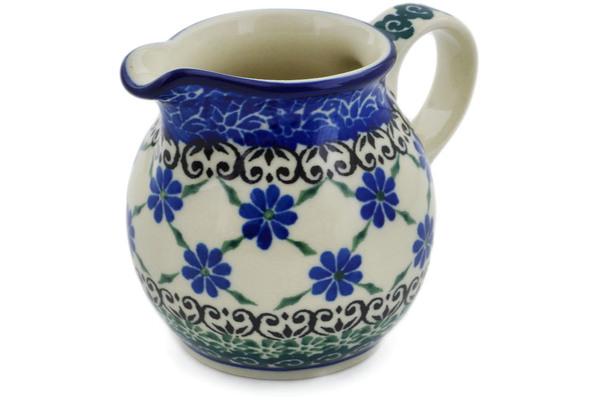 Creamers | Ceramika Artystyczna Creamer Small Blue Daisies Creamers Ceramika Artystyczna