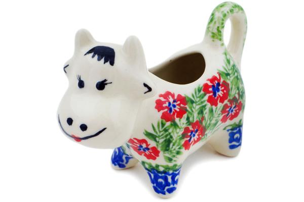 Creamers | Ceramika Bona Cow Shaped Creamer 2 oz Midsummer Bloom Creamers Ceramika Bona