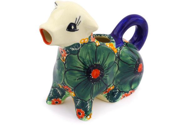 Creamers | Cergor Cow Shaped Creamer 7 oz Bloom & Wild UNIKAT Creamers Cergor