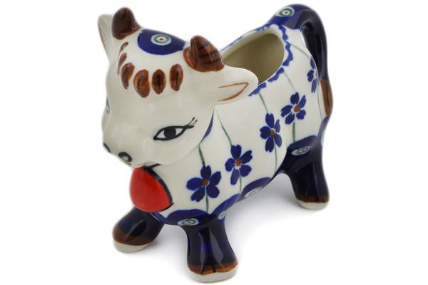 Creamers | Zaklady Ceramiczne Cow Shaped Creamer 3 oz Flowering Peacock Creamers Creamers