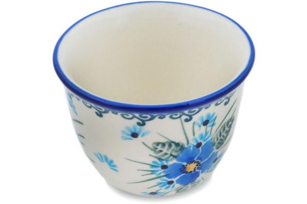 Cups | Ceramika Artystyczna Cup 3 oz Forget Me Not UNIKAT Cups Ceramika Artystyczna