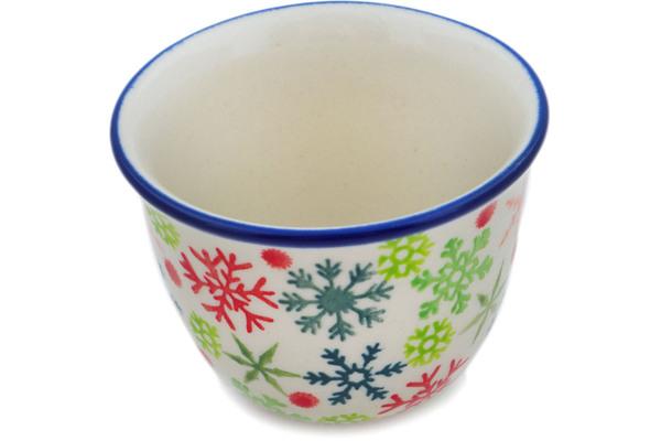 Cups | Ceramika Artystyczna Cup 3 oz Holly Jolly UNIKAT Cups Ceramika Artystyczna