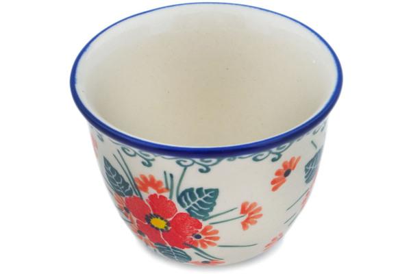 Cups | Ceramika Artystyczna Cup 3 oz Pink Forget Me Not UNIKAT Cups Ceramika Artystyczna