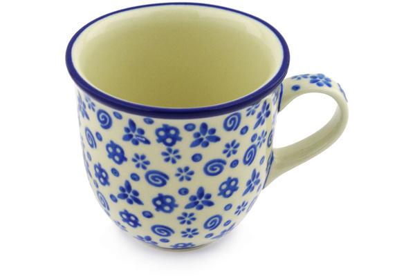 Cups | Ceramika Artystyczna Cup 6 oz Blue Confetti Cups Ceramika Artystyczna