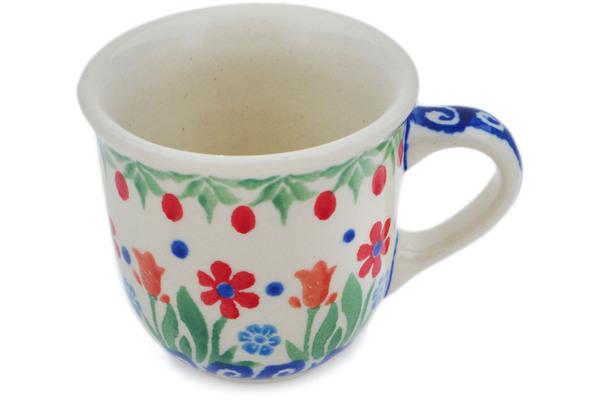 Cups | Ceramika Artystyczna Espresso Cup 2 oz Babciau0027s Garden Cups Ceramika Artystyczna