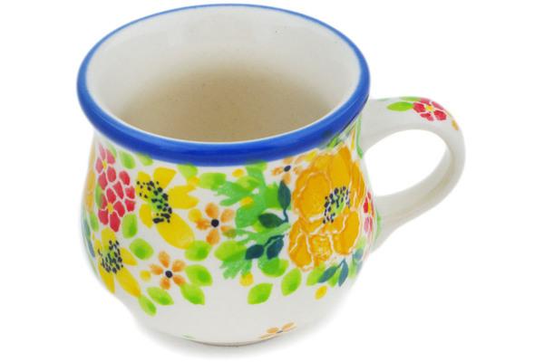 Cups | Ceramika Artystyczna Espresso Cup 2 oz Bright Spring UNIKAT Cups Ceramika Artystyczna