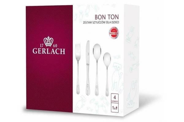 Cutlery | Gerlach Gerlach 4 pieces set for Kids Bon Ton Puppies Cutlery Cutlery