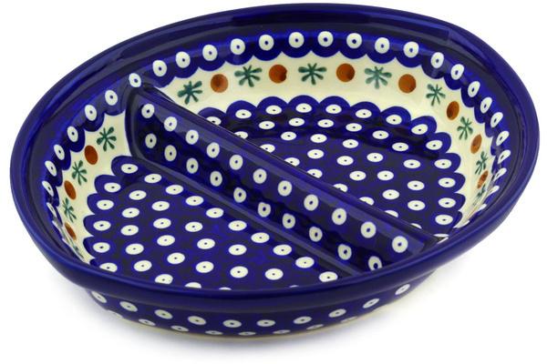 Dishes | Zaklady Ceramiczne Divided Dish 10" Mosquito Dishes Dishes